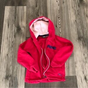 Puma‎ Hot Pink Zippered Hoodie Sweatshirt 5